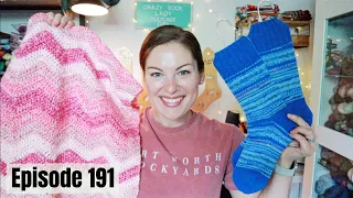 Episode 191 / Knitting + Crochet + Cross Stitch! / Working on ALL the things!
