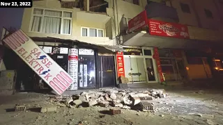 Video Clip When a 6.1 Magnitude Earthquake Shakes Duzce Turkey