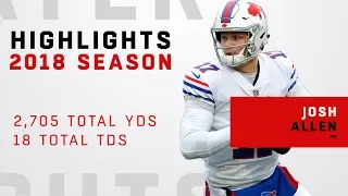 Josh Allen's FULL Rookie Highlights in 2018!