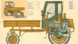 Самоходное шасси Т-16, видеоинструкция по устройству трактора.
