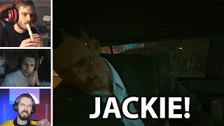 Pewdiepie, XqC, and Jacksepticeye react to Jackies Death Scene in Cyberpunk 2077