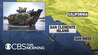 Eight marines missing, one dead after training accident in California