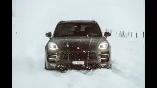 SNOW DRIVE IN THE 2017 PORSCHE MACAN TURBO!