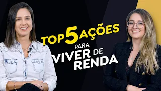 TOP 5 AÇÕES do Barsi para VIVER DE RENDA (carteira previdenciária) feat Louise Barsi