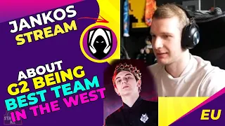 Jankos About G2 Being BEST WESTERN Team 🤔