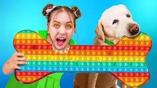 If People Acted Like DOGS - How to SNEAK PETS Home | Funny Awkward Relatable Situation by La La Life