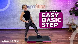 Basic Step Aerobics - 126 BPM // CDornerFitness 348