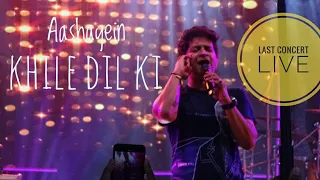 #KK sings Aashayein song for the last time on stage before his death on Kolkata 💔 #kkdeath