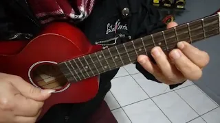 Tutorial simplificado DO FUNDO DA GROTA pra Ukulele