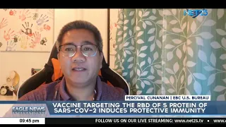 Vaccine targeting the RBD of S protein of SARS-COV-2 induces protective immunity