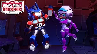 Angry Birds Transformers - Optimus Prime With Arcee - Game Show - Game Play - 2016 - HD