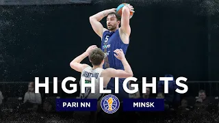 Pari Nizhny Novgorod vs Minsk Highlights November, 11 | Season 2022-23