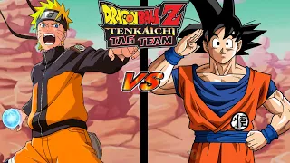 【DBZ TTT ISO MOD】Goku vs Naruto