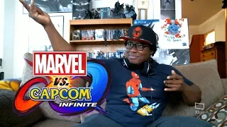 Spiderman, Frank West, Haggar and Nemesis Marvel vs Capcom Infinite Gameplay Trailer