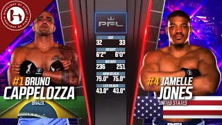 BRUNO CAPPELOZZA VS JAMELLE JONES