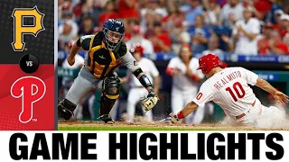 Pirates vs. Phillies Game Highlights (8/26/22) | MLB Highlights