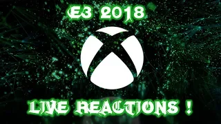 BANJO!?!?! - E3 2018 Microsoft Xbox Press Conference Live Reactions!