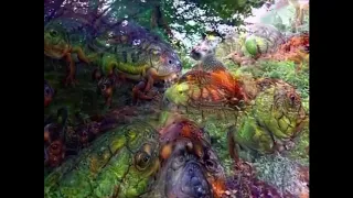 Giygas Deep Dream Forest Acid Trip