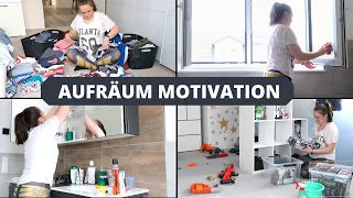 Obergeschoss Aufräumen/ Aufräumen Motivation/ Clean with me deutsch/