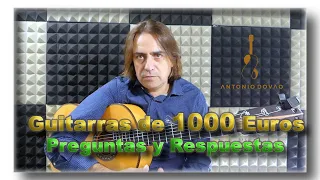 GUITARRAS DE 1000 EUROS. QUÉ GUITARRA COMPRAR