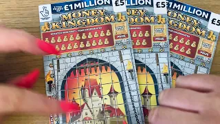£5 Money Kingdom New Scratch Cards. Multiple Items And Profit 🤑 £1 Million Pound Jackpot June 2021