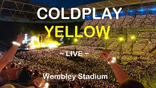 Coldplay - Yellow LIVE at Wembley Stadium, Music of the Spheres.