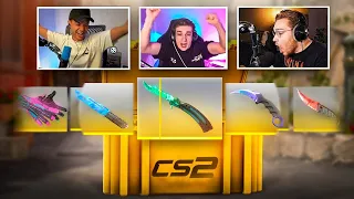 THE MOST EXPENSIVE CS2 KNIFE UNBOXINGS!! COUNTER STRIKE 2 CASE OPENING (OVER $50,000 UNBOXED)