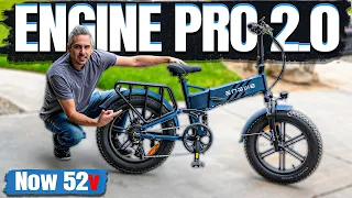 Engwe Foldable Engine Pro v2.0 Hits 52V (More Torque)