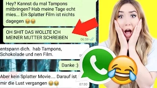 WHATSAPP Nachrichten (...an die falsche PERSON)