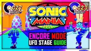 Sonic Mania Plus Encore mode Ufo Stage Guide