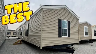 The KITCHEN in this single wide is BANANAS! Mobile Home Tour