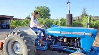 Driving a Tractor for the First Time