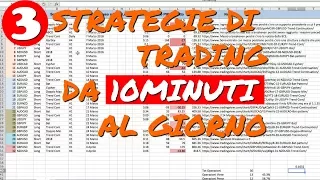 3 Strategie di Trading da 10 minuti al giorno: come ho guadagnato il 16% in 1 mese #10minlivetrading