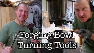Forging Bowl Turning Tools (WIP Wednesday)