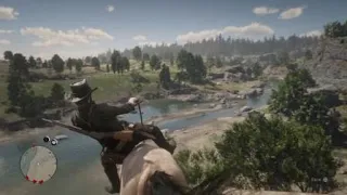 Red Dead Redemption 2 Horsing around