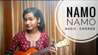 Namo Namo - Easy Ukulele Tutorial & Cover | Basic Chords | Kedarnath |