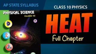 #Heat | Full chapter | Explanation in telugu | 10th Physics Chapter-1 AP State Syllabus