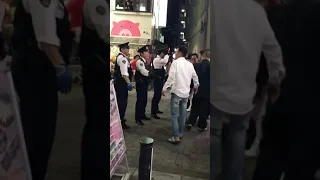 Yakuza fighting japan gangster