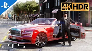 GTA 5 PS5 Gameplay part-4 Walkthrough story mode [4K 60FPS RAY TRACING] - No Commentary