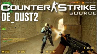 Counter-Strike: Source 2022 Gameplay on de_dust2