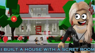 Exploring My Secret Room in the Roblox BrookHaven House I Built!