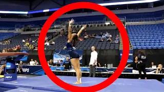 Kyla Ross Nails Yurchenko Full (UCLA) - 2017 NCAA Championships Training