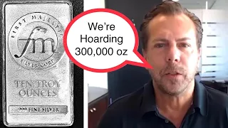 Why Keith Neumeyer is NOT Selling His Silver!