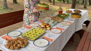 PICNIC RECIPES 🌱10 DIFFERENT TEA HOUR RECIPES | WIRE RECIPE|EASY STRAWBERRY CAKE |Eggplant Dumplings