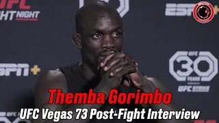 Themba Gorimbo fought with $7 in his bank account, reflects on first UFC debut loss