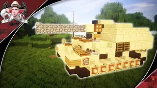 Minecraft: WW2 Sd. Kfz. 165 "Hummel" | Self-Propelled Artillery Tutorial