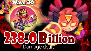 238 billion damage in battle between Inquisitors Dark Knights PVP - Rush Royale Full Video Vertical