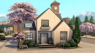 The Sims 4 City Cabin Dream Home Decorator Stop Motion and Short Story | No CC