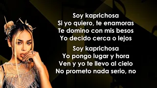 Danna Paola - Kaprichosa (Letra/Lyrics)