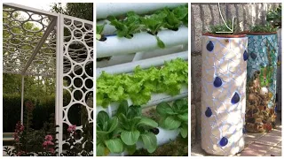ideas cool with pipe in PVC at gardening
